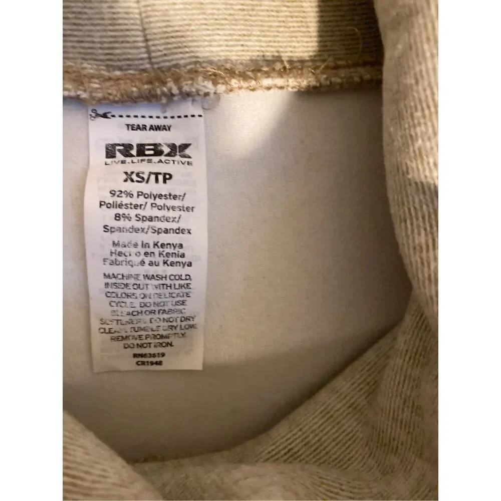 RBX women’s active ultra soft Cowel neck pullover sweatshirt size XS ￼